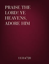 Praise the Lord Ye Heavens Adore him P.O.D. cover